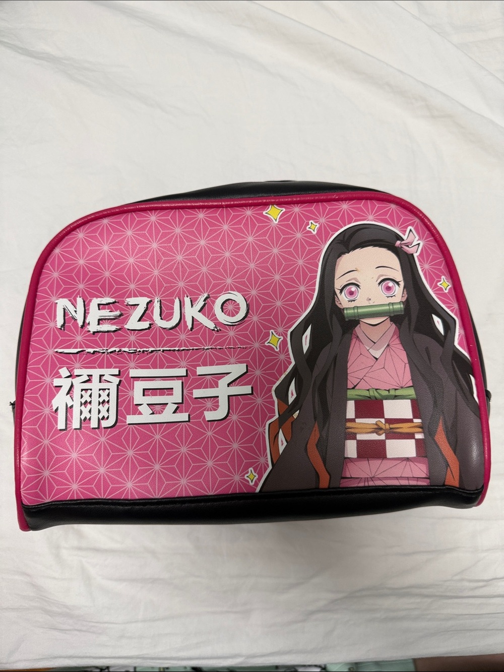 Nezuko Cosmetic Bag w Zipper